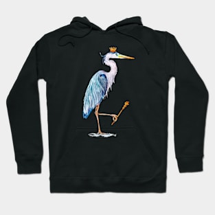 Royal Heron Hoodie